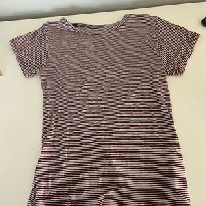 striped american eagle shirt
